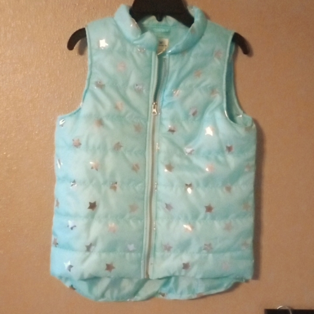 Super cut sky blue with sliver stars